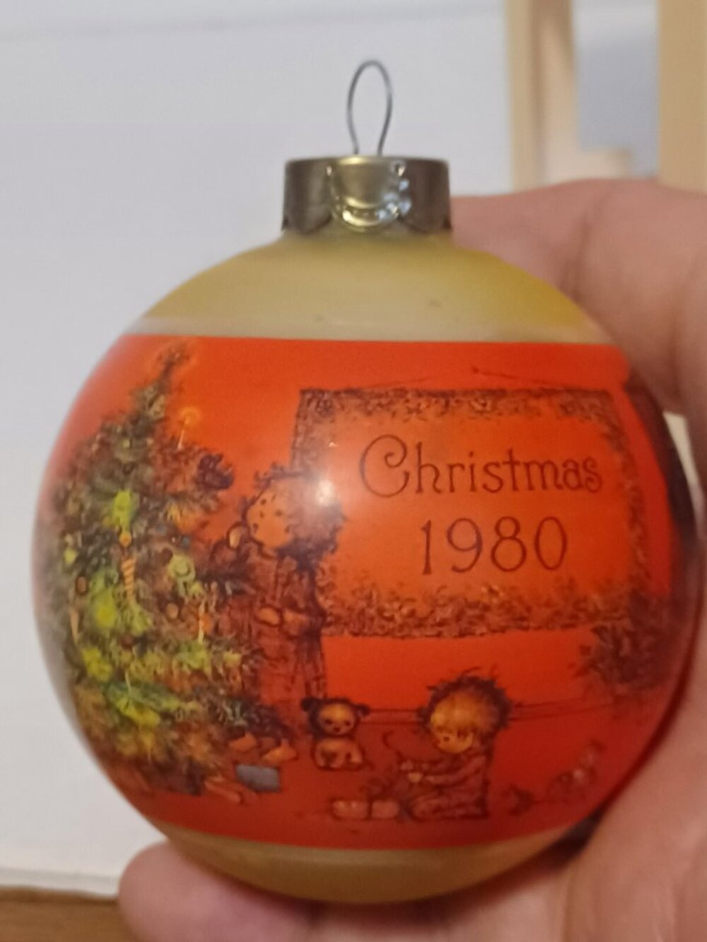 1980 Hallmark Tree-Trimmer Collection Christmas Charmer Glass  Ornament - Picture 11 of 15